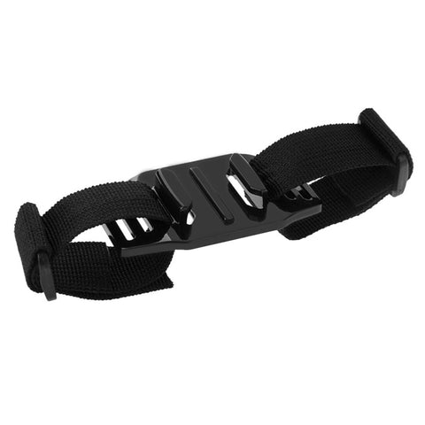 PULUZ Supporto per cinturino regolabile per casco per GoPro Hero11 Black / HERO10 Black / HERO9 Black / HERO8 Black / HERO7 /6 /5 /5 Session /4 Session /4 /3+ /3 /2 /1, Insta360 ONE R, DJI Osmo Action eAltre action camera, PULUZ