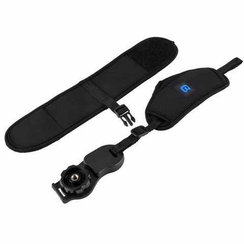 PULUZ Morbido cinturino da polso in neoprene con impugnatura a mano con piastra in plastica a vite da 1/4 di pollice per fotocamere SLR / DSLR, Wrist Strap