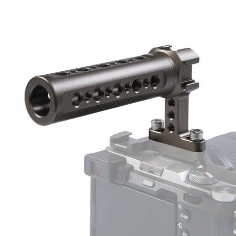 Maniglia superiore per stabilizzatore video portatile PULUZ con 3 supporti per scarpe fredde per gabbia fotocamera – Accessorio versatile per video maker