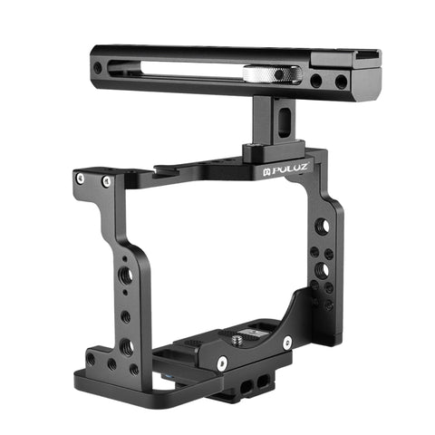 PULUZ Gabbia per videocamera Rig per riprese cinematografiche con maniglia per Nikon Z6 / Z7, For Nikon Z6 / Z7 Cage with Handle