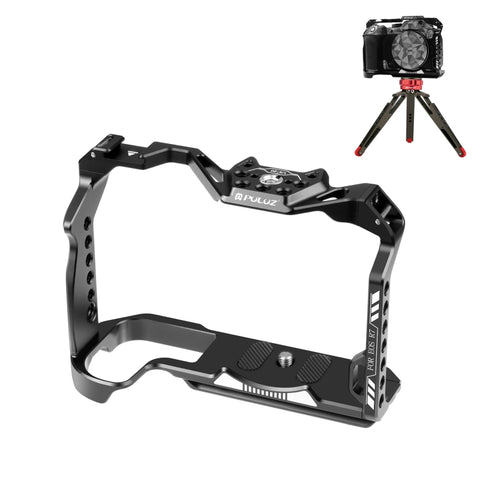 Per Canon EOS R7 PULUZ Metal Camera Cage Stabilizzatore Rig, For Canon EOS R7 Cage