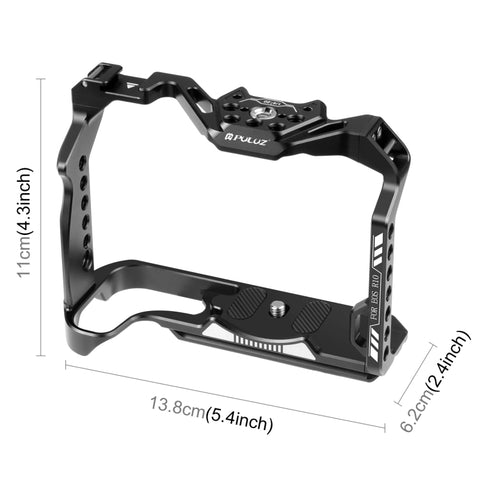 Per Canon EOS R10 PULUZ Metal Camera Cage Stabilizzatore Rig, For Canon EOS R10 Cage