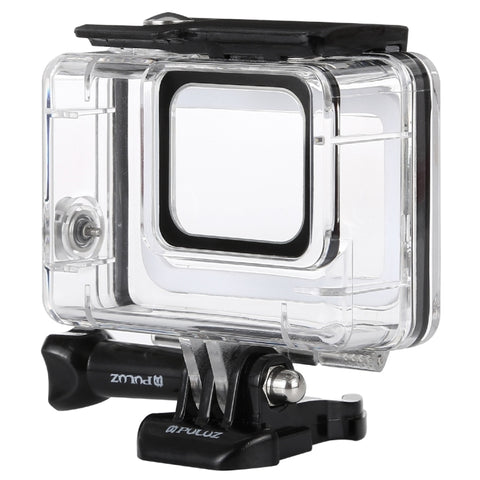 PULUZ Custodia subacquea impermeabile da 45 m per GoPro HERO7 Silver / HERO7 White, con fibbia di montaggio di base e vite, For HERO7, For HERO7 (US)