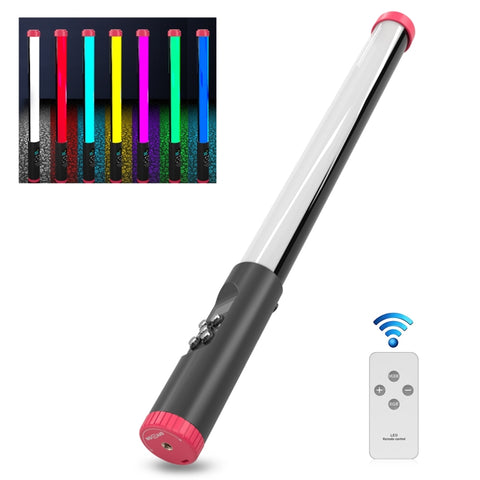 PULUZ RGB 114 LED Bastone luminoso portatile per fotografia impermeabile con telecomando, 114 LEDs Waterproof  RGB Fill Light