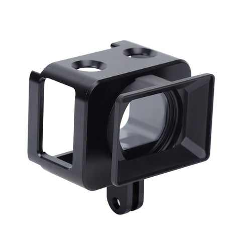 PULUZ Gabbia Protettiva in Lega di Alluminio + Lente con Filtro UV da 37 mm + Parasole con Viti e Cacciaviti per Sony RX0 / RX0 II, For Sony RX0 II