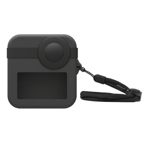 PULUZ per GoPro Max Custodia con doppio copriobiettivo + Custodia protettiva in silicone per il corpo, Silicone Case