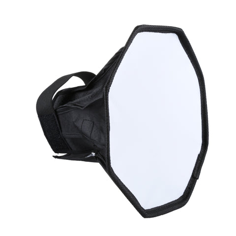 Softbox diffusore di luce flash morbido pieghevole stile ottagonale PULUZ da 20 cm, 20cm Octangle