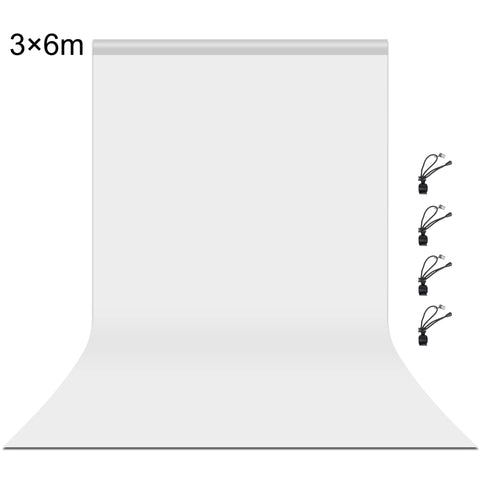 PULUZ 3 x 6 m Sfondo fotografico Spessore Sfondo per studio fotografico Fondale in tessuto, 3m x 6m, 3 x 6m