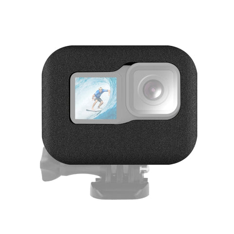 PULUZ per GoPro HERO12 Nero /11 Nero /10 Nero /9 Nero Custodia in schiuma per parabrezza, For GoPro HERO9 Black