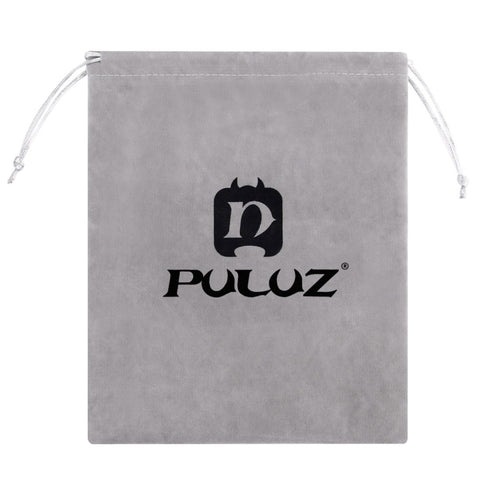 PULUZ Borsa portaoggetti con cavo di fissaggio per GoPro Hero11 Black / HERO10 Black / HERO9 Black / HERO8 Black / HERO7 /6 /5 /5 Session /4 Session /4 /3+ /3 /2 /1, DJI Osmo Action e altre action cameraAccessori, Flannel Bag, Size: 24.5cm x 20.5cm