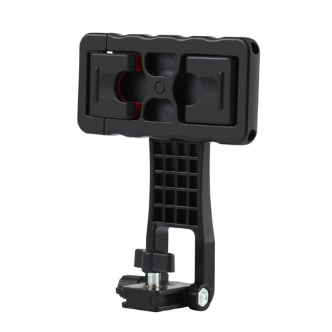 PULUZ Staffa di supporto per morsetto in ABS per telefono con rotazione orizzontale e verticale a 360 gradi per iPhone, Galaxy, Huawei, Xiaomi, Sony, HTC, Google e altri smartphone, Plastic Clamp