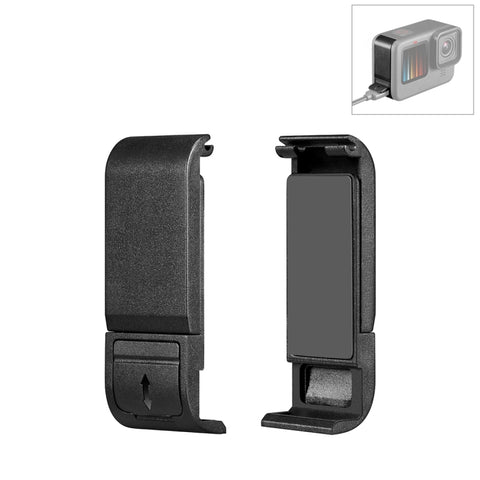PULUZ POM Coperchio interfaccia laterale batteria in plastica per GoPro HERO12 Nero /11 Nero /10 Nero /9 Nero, POM Plastic Side Cover