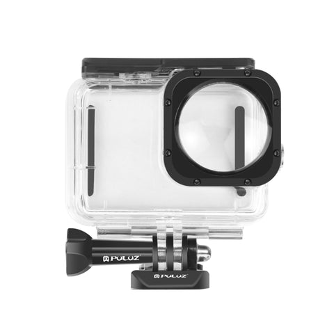 PULUZ Custodia protettiva impermeabile da 40 m con fibbia, supporto di base e vite per GoPro HERO12 Black /11 Black /11 Black Mini /10 Black /9 Black Max Lens Mod, For GoPro Hero11 Black / HERO10 Black