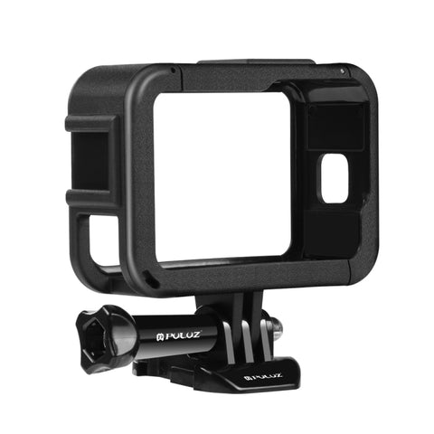 PULUZ Gabbia per montaggio su telaio PA ricaricabile con slot base per slitta fredda per Gopro HERO12 Nero /11 Nero /11 Nero Mini /10 Nero /9 Nero, Chargeable PA Frame Mount