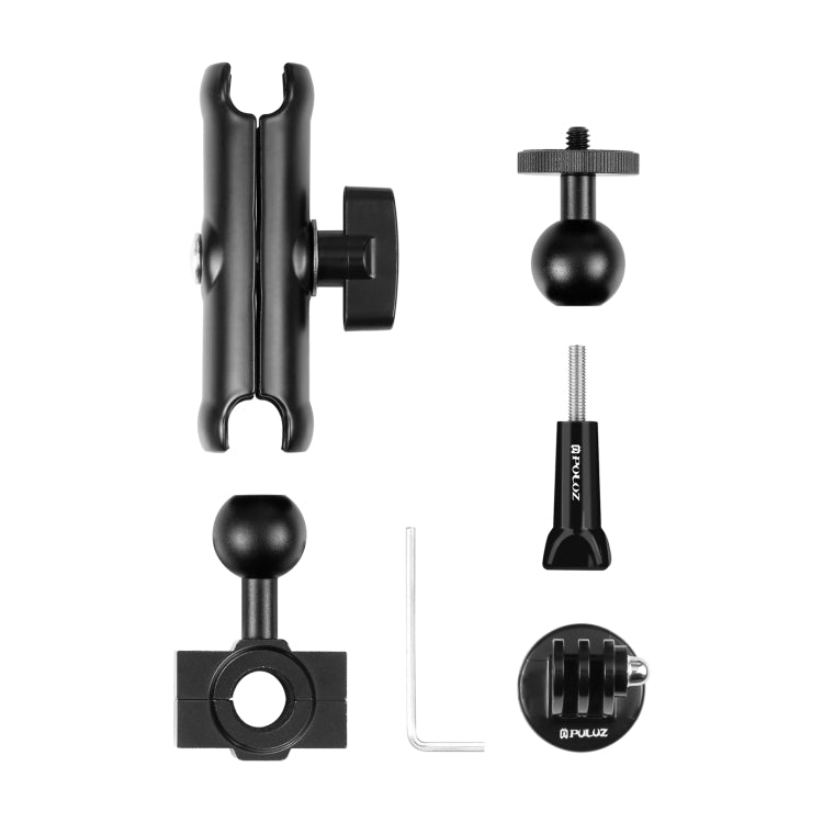 Supporto fisso per specchietto retrovisore per moto PULUZ per GoPro e altre action camera, Rearview Mirror Mount