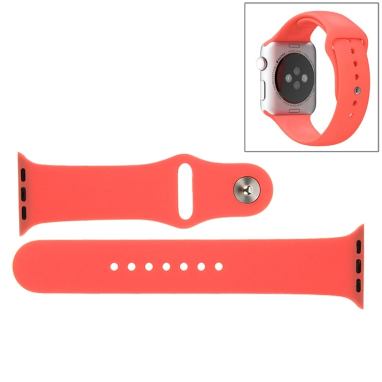 Per Apple Watch Sport Cinturino sportivo in gomma più lungo ad alte prestazioni da 42 mm con chiusura Pin-and-tuck