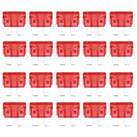 Fusibili Mini Lama Automatici 100 Pezzi - 12V, 10A, 20A, 30A