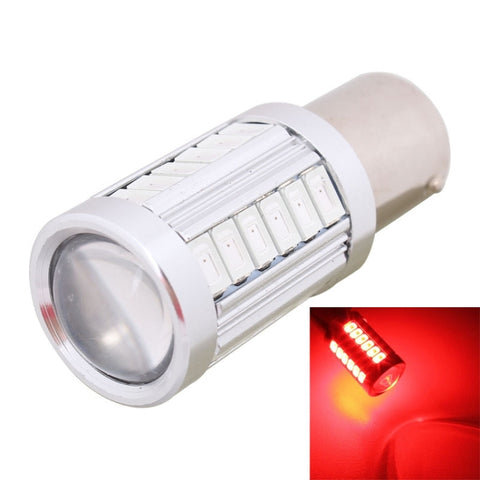 Lampadine LED Rosse 1156/BA15S - 16.5W, 1155LM, 33 SMD 5630 per Luci