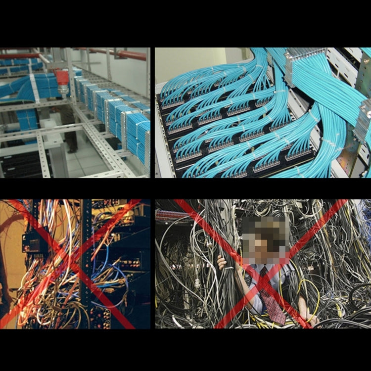 Fascette fermacavi in nylon autobloccanti 3x150 mm - Nero e Bianco