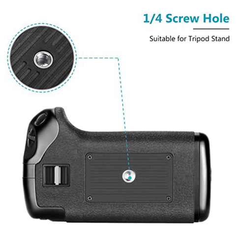 Impugnatura portabatteria per Canon EOS 550D con due portabatterie, For Canon EOS 550D