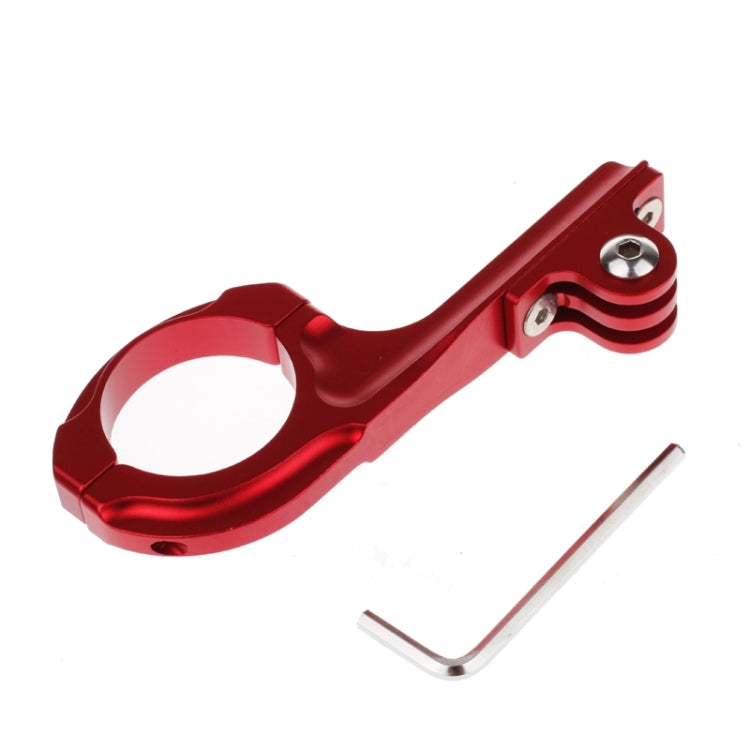 Supporto per manubrio da bicicletta con supporto per connettore per fotocamera Xiaomi Yi Sport (XM34), Connector Mount (Red), Connector Mount (Black)
