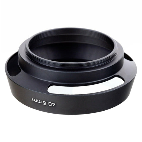 Paraluce in metallo ventilato da 40,5 mm per Leica, 40.5mm