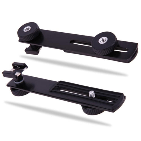 Staffa flash in metallo per fotocamera DSLR, Metal Flash Bracket