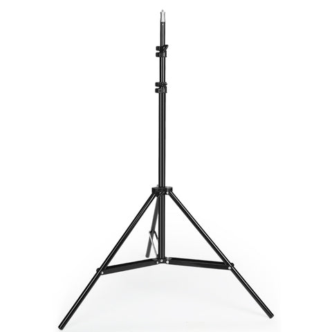 Supporto per illuminazione in alluminio per fotografia professionale da 68 cm a 200 cm di altezza per flash da studio