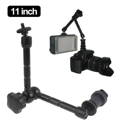 braccio-magico-articolato-da-11-pollici-per-monitor-da-campo-lcd-fotocamera-dslr-luci-video - immagine 2