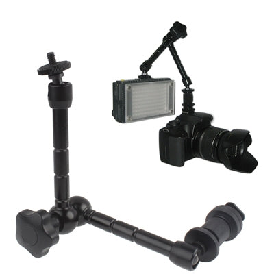 braccio-magico-articolato-da-11-pollici-per-monitor-da-campo-lcd-fotocamera-dslr-luci-video - immagine 1