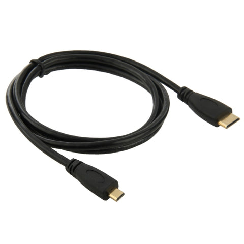 cavo-adattatore-mini-hdmi-maschio-a-micro-hdmi-maschio-da-1-m-mini-hdmi-male-length-1m - immagine 2