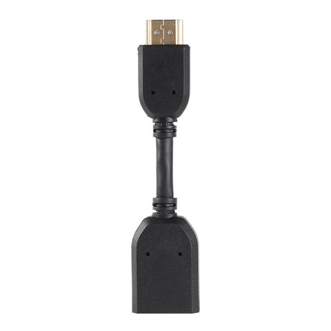 cavo-adattatore-connettore-hdmi-19-pin-maschio-a-hdmi-19-pin-femmina-am-af-da-10-cm-hdmi-am-to-af - immagine 2