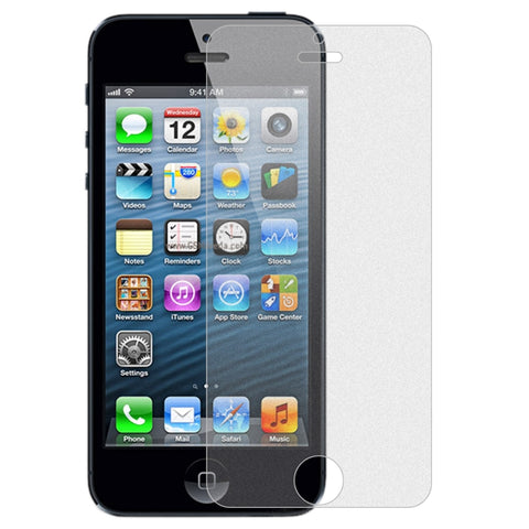 Pellicola in vetro temperato satinato opaco non completo da 10 pezzi per iPhone 5 / 5S / 5C, For iPhone 5 / 5S / 5C(10 PCS)