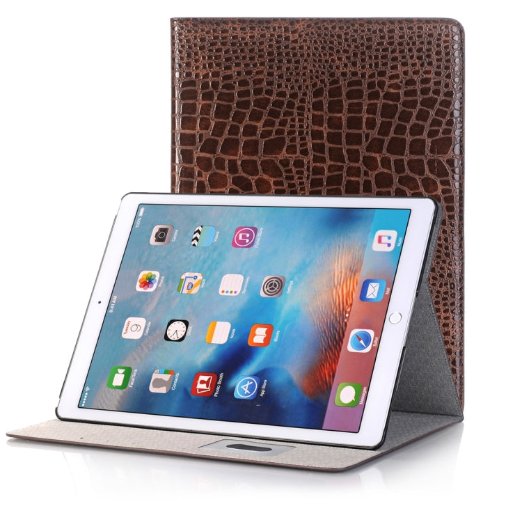 custodia-in-pelle-con-chiusura-orizzontale-con-texture-coccodrillo-con-supporto-slot-per-carte-e-portafoglio-per-ipad-air-2 - immagine 10