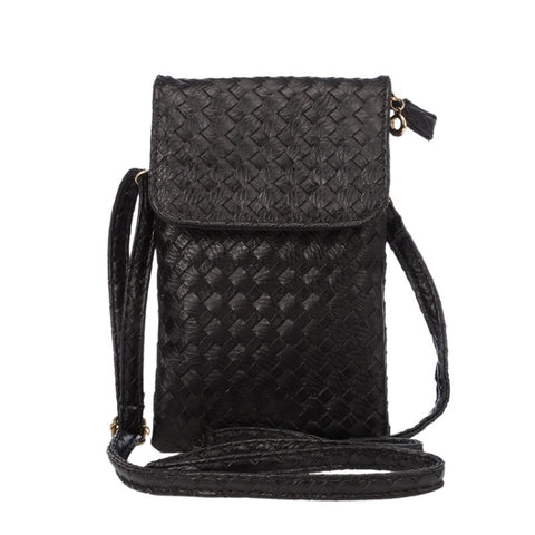 borsa-da-trasporto-universale-in-pelle-pu-universale-stile-verticale-con-trama-intrecciata-per-iphone-6s-plus-6-plus-galaxy-note-5-e-note-4-e-note-3-a8-s6-edge-s6-edge-huawei-p8-p7-honor-6-plus - immagine 1