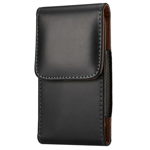Custodia in pelle Crazy Horse verticale con stecca per iPhone 6 Plus