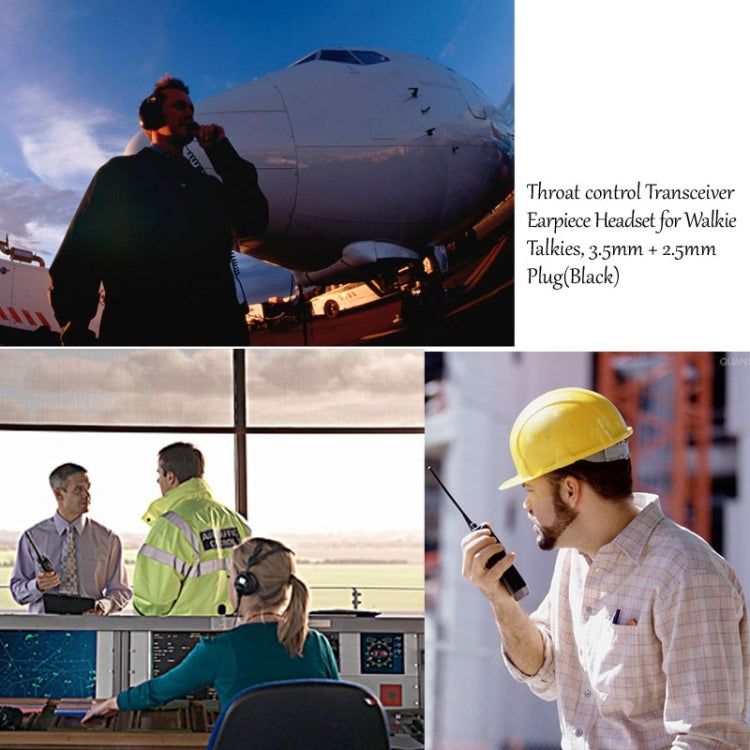 controllo-della-gola-ricetrasmettitore-auricolare-per-walkie-talkie-spina-da-35-mm-25-mm - immagine 9