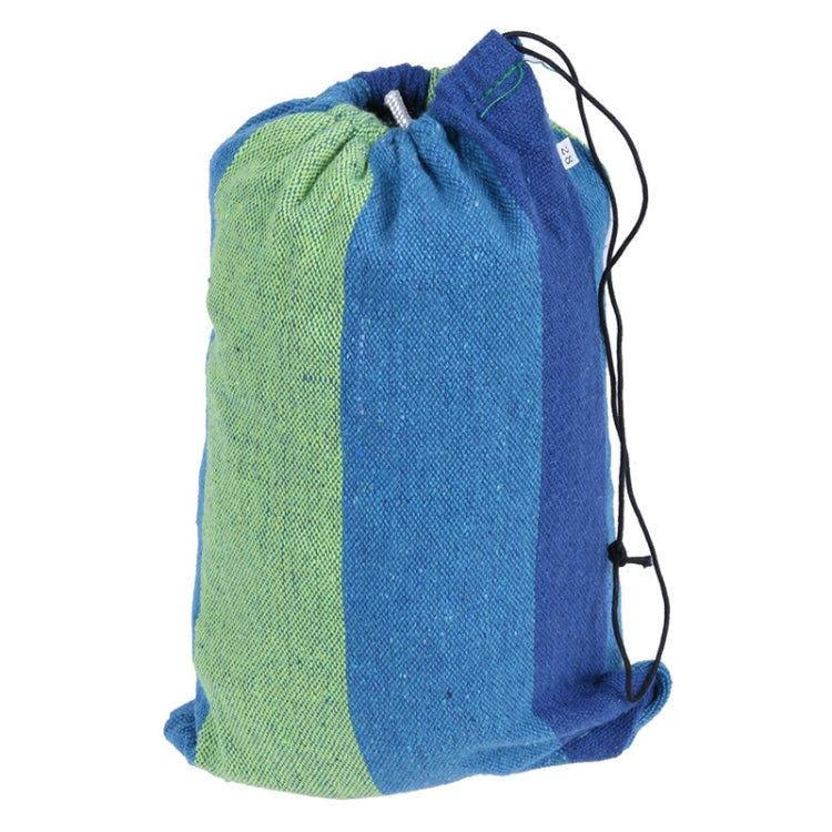 amaca-da-campeggio-in-tela-blu-190x100-cm-per-esterni - immagine 6