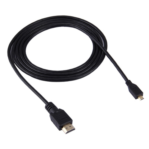 cavo-da-micro-hdmi-a-hdmi-a-19-pin-da-15-m-versione-1-4-supporto-3d-hdmi-male-support-3d-length-1-5m - immagine 2