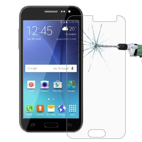 Per Galaxy J2 / J200 0,26mm 9H+ Durezza superficiale 2,5D Pellicola in vetro temperato antideflagrante, 1pcs