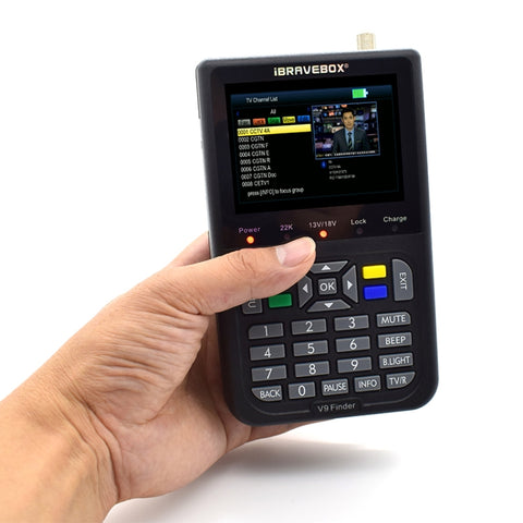 iBRAVEBOX V9 Finder - Misuratore Digitale di Segnale Satellitare con