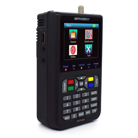 iBRAVEBOX V9 Finder - Misuratore Digitale di Segnale Satellitare con