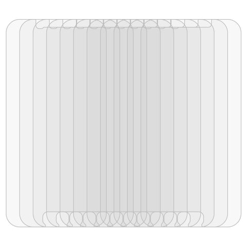 Pellicola in vetro temperato da 10 pezzi 0,26 mm 9H 2,5D per Galaxy A8 (2016), For Galaxy A8 (2016)(10 PCS)