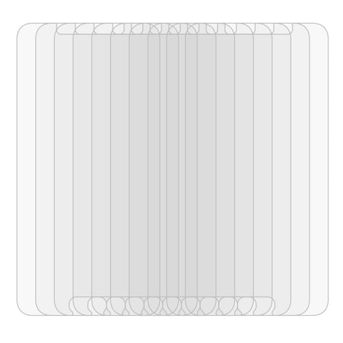 Pellicola in vetro temperato da 10 pezzi 0,26 mm 9H 2,5D per Galaxy A9 Pro (2016), For Galaxy A9 Pro (2016)(10 PCS)