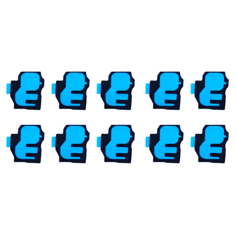 Per Galaxy S8+ / G955 10 pezzi adesivi per copriobiettivo fotocamera, For S8+ / G955