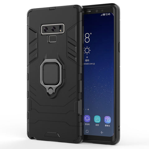 Custodia protettiva antiurto per PC + TPU con supporto ad anello magnetico per Galaxy Note9, For Galaxy Note9