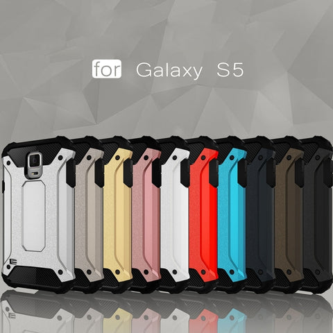 Per Galaxy S5 / G900 Custodia combinata TPU + PC Tough Armor, For Galaxy S5 / G900