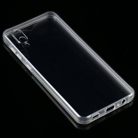 Per Samsung Galaxy A02 PC+TPU Custodia per cellulare trasparente all-inclusive ultrasottile su entrambi i lati, For Samsung Galaxy A02