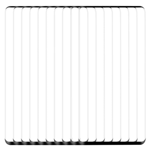 Pellicola in vetro temperato cristallo con schermo curvo premium da 25 pezzi 9H 2.5D per Galaxy S10 Plus, For Galaxy S10 Plus, Lessen Version