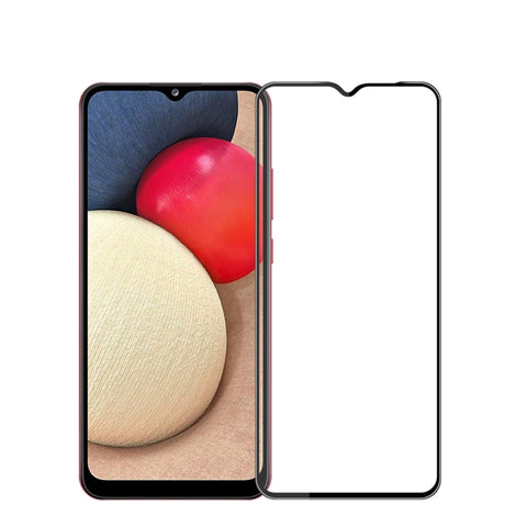 Per Samsung Galaxy A03s 166mm PINWUYO 9H Pellicola in vetro temperato antideflagrante curvo a schermo intero 3D, For Samsung Galaxy A03s 166mm